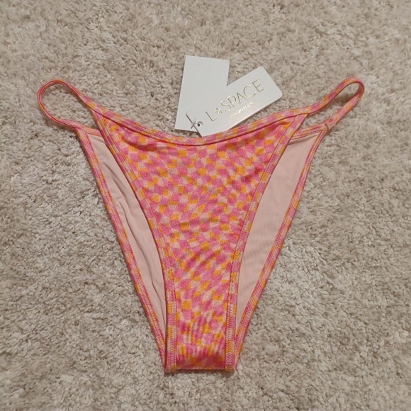 L*SPACE NWT Tommy Bitsy Bikini Bottom in Heat Waves - Picture 3 of 6